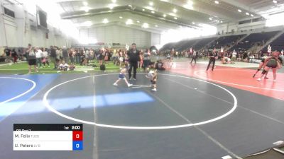 46 kg Rr Rnd 1 - Myla Felix, Tucson Pride WC vs Uila Peters, LV Bears WC