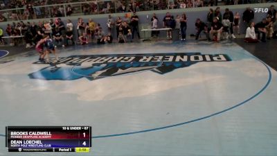 67 lbs Semifinal - Brooks Caldwell, Pioneer Grappling Academy vs Dean Loechel, North Pole Wrestling Club