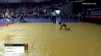 52 lbs Round Of 16 - Owen Johnson, Terminator Wrestling Academy vs Asa Honnold, Iowa Elite