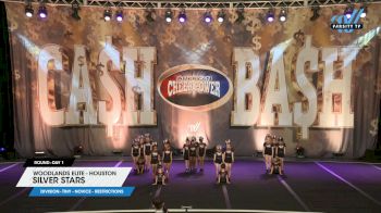 Woodlands Elite - Houston - Silver Stars [2024 L1 Tiny - Novice - Restrictions Day 1] 2024 Cheer Power Cash Bash Showdown Galveston