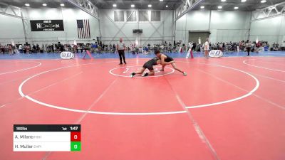 160 lbs Consi Of 16 #2 - Alphonse Milano, Fisheye vs Harrison Muller, Empire