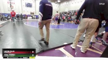 215 lbs Champ. Round 3 - Jacob Ollis, Father Ryan vs Cole Sherill, Caldwell County