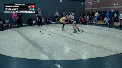 140 lbs Semifinal - Ryatt Shurtz, Declo Stingers vs Kooper Hobbs, Glenn Ferry Wrestling Club