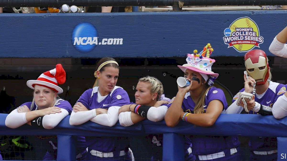 NCAA to crack down on funny props in softball dugouts