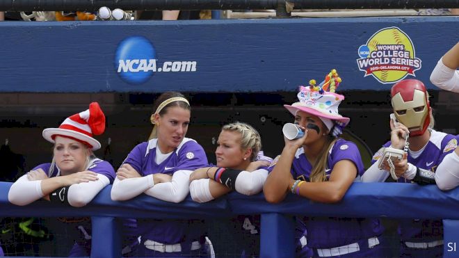 NCAA to crack down on funny props in softball dugouts