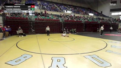 106 lbs Consi Of 4 - Christly Martin, Laurens vs Colton Creswell, Aiken