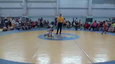 50 lbs Round 5 - Aj Puckett, Ragin Raisins vs Mazin Hmidan, Donahue Wrestling Academy