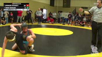 100 lbs Champ. Round 1 - Trent Kessler, Alpha Dawg vs Spencer Stockett, Carnegie Middle School