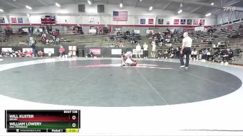 165 lbs Cons. Round 4 - Will Kuster, Drury vs William Lowery, UNC Pembroke