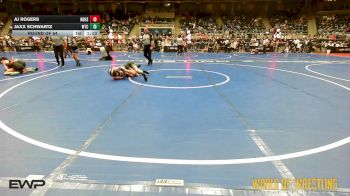 80 lbs Round Of 64 - AJ Rogers, North Desoto vs Jaxx Schwartz, WTC