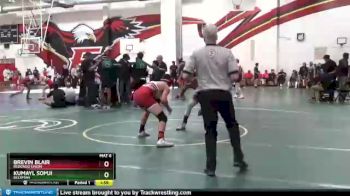 152 lbs Champ. Round 1 - Kumayl Somji, Beckman vs Brevin Blair, Redondo Union