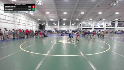 126 lbs Round Of 16 - Emma Smith, Tewksbury vs Mylie Roi, Maine Trappers WC