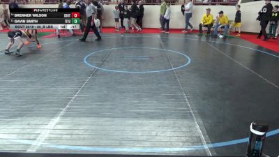 80_B lbs Quarterfinal - Brenner Wilson, South Western vs Gavin Smith, Titusville
