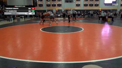 N-27 lbs Round 2 - Mariah Knapp, Wrath vs Ty Hamilton, Hawkeye Wrestling Academy