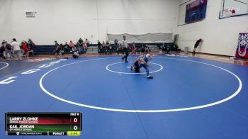 75 lbs Cons. Semi - Larry Zlomke, Gering Middle School vs Kail Jordan, CY Middle School