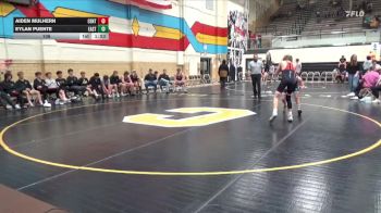 106 lbs 2nd Wrestleback (16 Team) - Aiden Mulhern, Central vs Eylan Puente, Cheyenne East