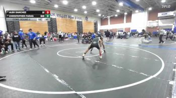 138 lbs Cons. Round 5 - Christopher Farag, Marina vs Alek Sanchez, Northview