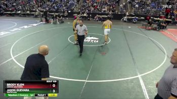 285 lbs Champ. Round 1 - Brody Klem, Gibson Southern vs Jason Guevara, Whiteland