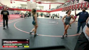 120 lbs 3rd Place Match - Esmeralda Valdez-Lopez, Northwest Eaton (Girls) vs Giselle Villanueva, Katy Jordan (Girls)