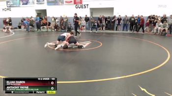 165 lbs Cons. Round 2 - Elijah Raben, Mat-Su Matmen vs Anthony Payne, Soldotna Whalers Wrestling Club