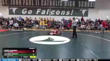 160 lbs Round 4 - Chris Goering, East Limestone vs Hayden Tooley, East Limestone