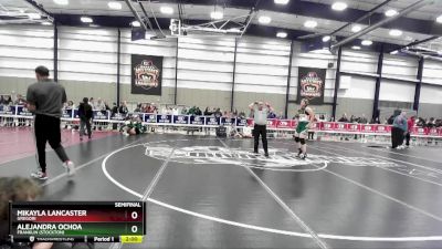 170 lbs Semifinal - Mikayla Lancaster, Gregori vs Alejandra Ochoa, Franklin (Stockton)