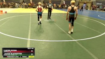 105 lbs Cons. Round 1 - Jaxton Blackketter, Watertown-Mayer vs Carter Peters, Buffalo