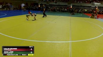 45 lbs Champ. Round 1 - Collin Krumrei, Grand Rapids vs Knox Lanik, Park Wrestling