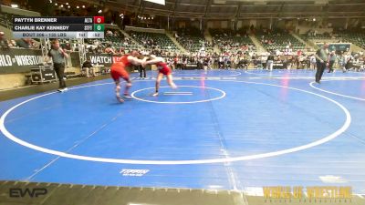 135 lbs Consi Of 4 - Paytyn Brenner, Alta Aurelia vs Charlie Kay Kennedy, Standfast