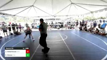 160 lbs Round Of 32 - Zachary Waterhouse, Granite WC vs Evan Manzo, Etiwanda HS