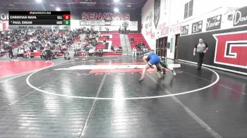 138 lbs 2nd Place Match - Paul Eiman, Hansen vs Christian Nava, Valley