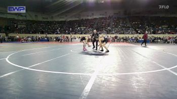 133 lbs Round Of 128 - Kail Moore, Warner High School vs James Anderson, Mustang Middle School