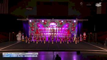Valley Cheer Elite - Bombshells [2025 L2.2 Junior - PREP Day 1] 2025 Cheer Power Holiday Showdown Houston