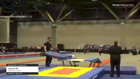 Joshua Bly - Double Mini Trampoline, Dulles Gymnastics - 2021 USA Gymnastics Championships