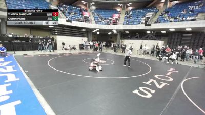157 lbs Cons. Round 3 - Kevin Sanchez, Aurora (East) vs Quinn Paris, Fenwick