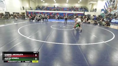 150 lbs Quarterfinal - Gabriel Archuleta, Pocatello vs Austin Howell, Lakeland