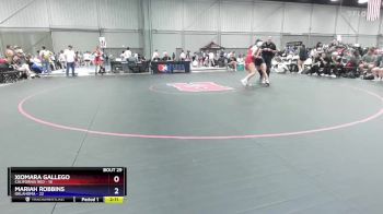 115 lbs Placement Matches (16 Team) - Xiomara Gallego, California Red vs Mariah Robbins, Oklahoma