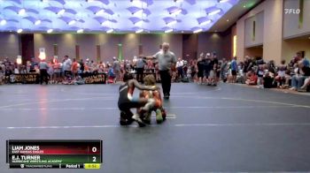 92 lbs 3rd Place Match - Liam Jones, East Kansas Eagles vs E.j. Turner, Hurricane Wrestling Academy