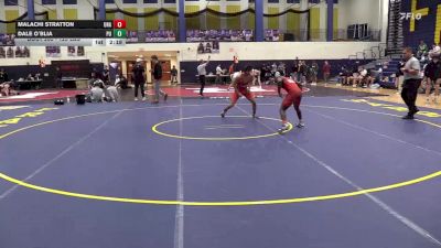 125 lbs 5th Place - Malachi Stratton, Unattached vs Dale O`Blia, Princeton