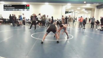 157 lbs 3rd Place - Jax Meyer, NJ vs Cruz Barbosa, CA