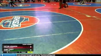 4 lbs Champ. Round 1 - Victor Johnson, Heritage-Catoosa vs Gabe Tvrdy, Benedictine