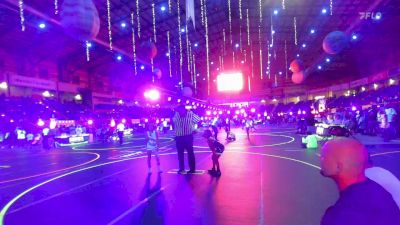 58 lbs Consolation - Maisley Martines, Independent vs Aiyana Cortez, U-Town Hammers