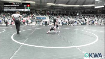 43 lbs Rr Rnd 1 - Gabriel Robertson, Chandler Take Down Club vs Conway Welden, Raw Wrestling Club