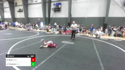 37 lbs Rr Rnd 3 - Vivian Soto, Sunnyside Ironman vs Jayce Crisman, Salem Elite