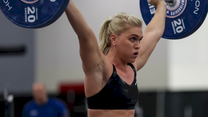 Katrin Davidsdottir at 2015 IWF Worlds