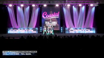 Evolution Cheer - Teal Mania [2026 L3 Junior - Flex - D2 - B Day 2] 2026 Coastal at the Capitol Super Nationals