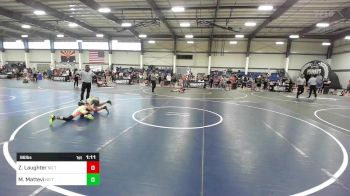 86 lbs Rr Rnd 1 - Zayne Laughter, No Team vs Mason Mattevi, No Team