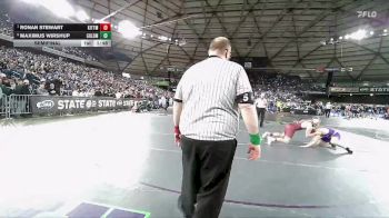 Boys 1B/2B 190 Semifinal - Ronan Stewart, Kittitas vs Maximus Wirshup, Goldendale