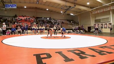 113 lbs Final - Jackson Martin, Berryhill High School vs Aydin Machado, Cushing High School