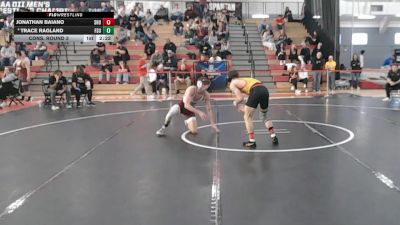 133 lbs Cons. Round 3 - Trace Ragland, Fairmont State vs Jonathan Baiano, Seton Hill